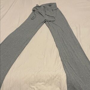 SKIMS Gray Straight Leg Pants
